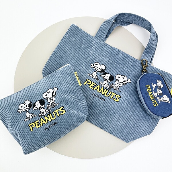 スヌーピー 75th スマートキーケース ブルー カー用品 75周年 SNOOPY