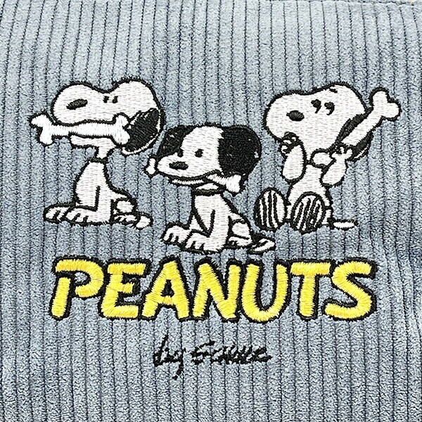 スヌーピー 75th 化粧ポーチ ブルー 小物入れ 75周年 SNOOPY
