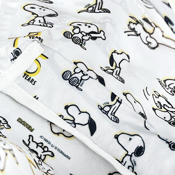 スヌーピー 75th 化粧ポーチ ブルー 小物入れ 75周年 SNOOPY