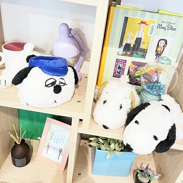 スヌーピー ブラザーズHAI ぬいぐるみ S アンディ SNOOPY ぬいぐるみ インテリア ベージュ