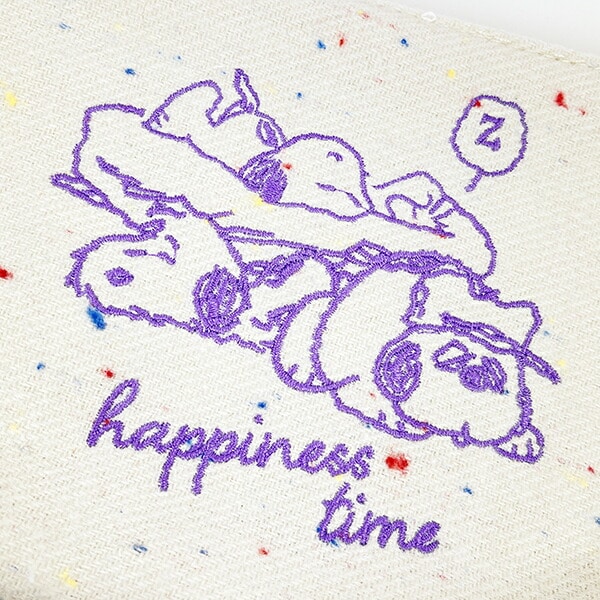 スヌーピー オラフ＆アンディ 化粧ポーチ コスメポーチ ホワイト SNOOPY