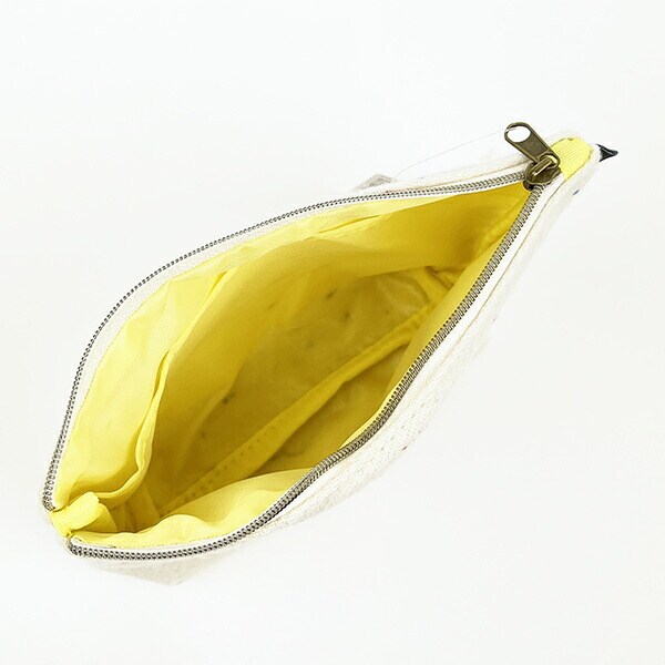 スヌーピー オラフ＆アンディ 化粧ポーチ コスメポーチ ホワイト SNOOPY