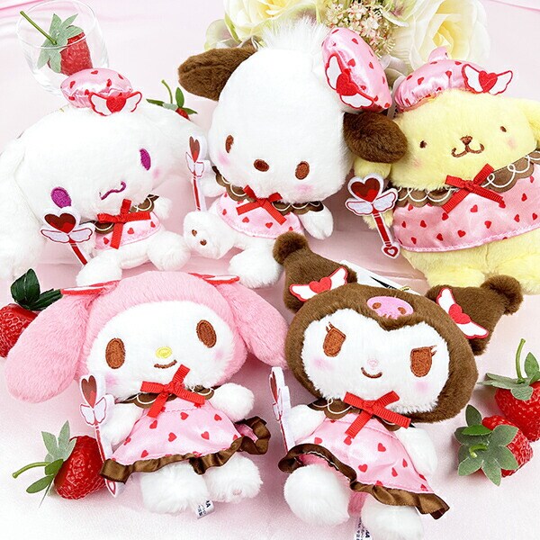 サンリオ クロミ マジカルハート マスコット ぬいぐるみ ピンク