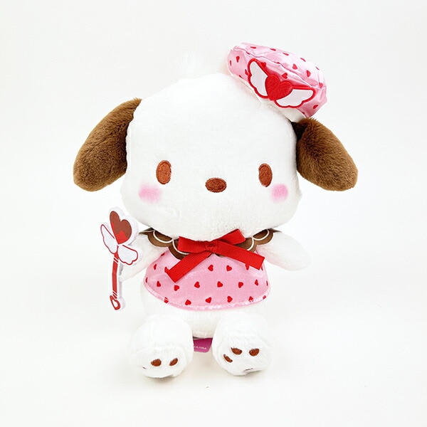 サンリオ ポチャッコ マジカルハート S ぬいぐるみ インテリア ピンク