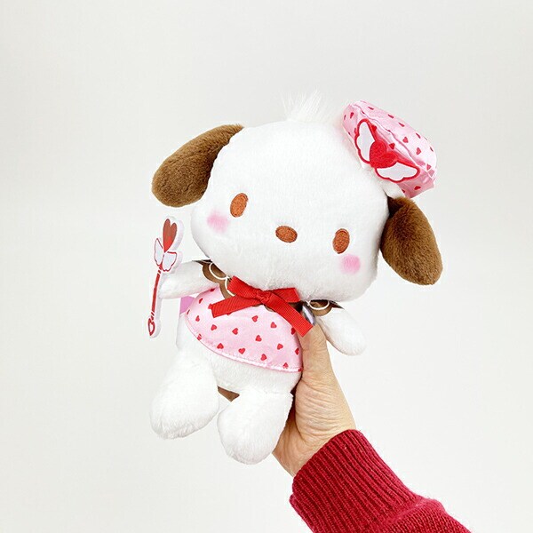 サンリオ ポチャッコ マジカルハート S ぬいぐるみ インテリア ピンク