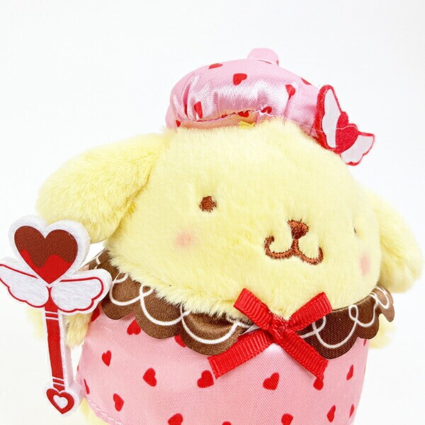 サンリオ ポムポムプリン マジカルハート マスコット ぬいぐるみ ピンク