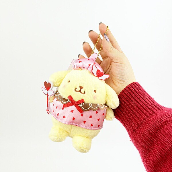 サンリオ ポムポムプリン マジカルハート マスコット ぬいぐるみ ピンク