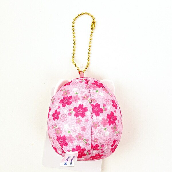 サンリオ ハローキティ 桜だるま マスコット ピンク ぬいぐるみ キーホルダー