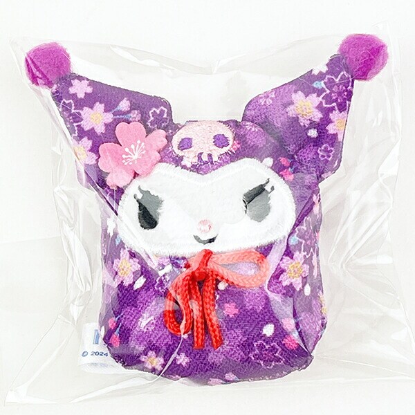 サンリオ クロミ 桜だるま マグネット パープル マスコット