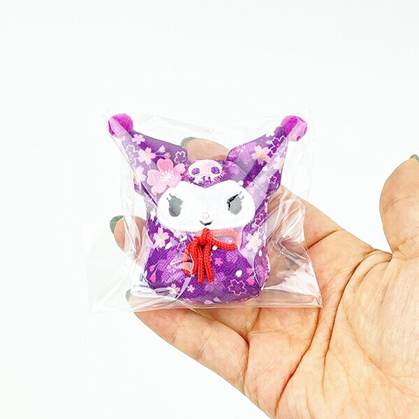サンリオ クロミ 桜だるま マグネット パープル マスコット