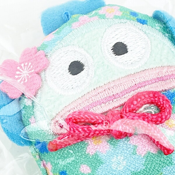 サンリオ ハンギョドン  桜だるま マグネット ブルー マスコット