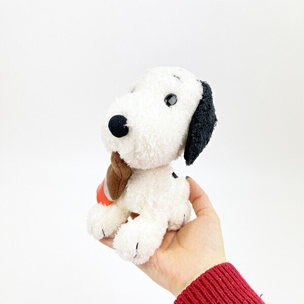 スヌーピー SNOOPY 75th セレブレーション ぬいぐるみ インテリア レッド