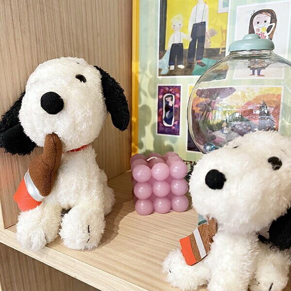 スヌーピー SNOOPY 75th セレブレーション ぬいぐるみ インテリア レッド