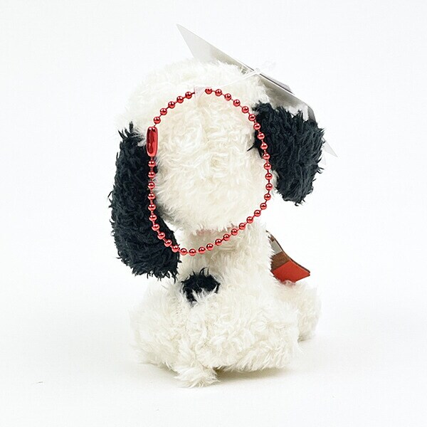 スヌーピー SNOOPY 75th セレブレーション マスコット ぬいぐるみ レッド