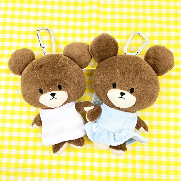 くまのがっこう ぬいぐるみエコバッグ ボーダー お買い物 かばん