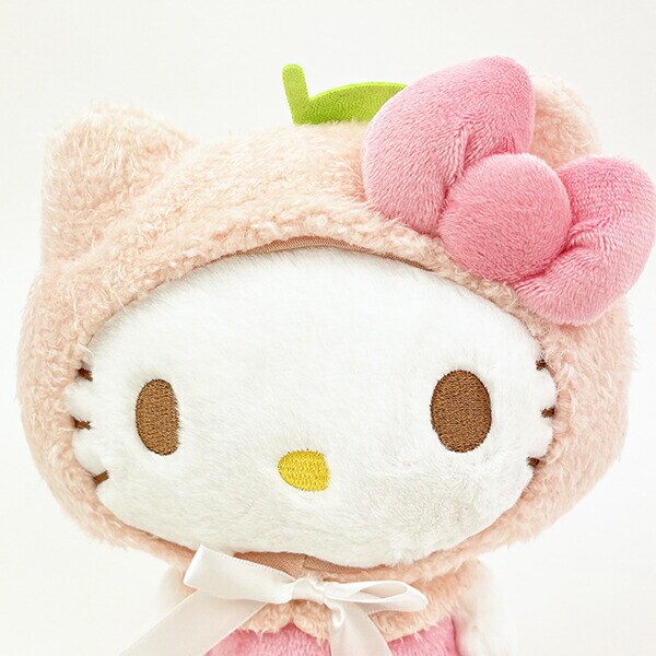 サンリオ ハローキティ パステルフルーツケープ ぬいぐるみ S インテリア ピンク