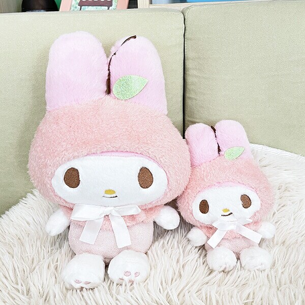 サンリオ マイメロディ パステルフルーツケープ ぬいぐるみ S インテリア ピンク