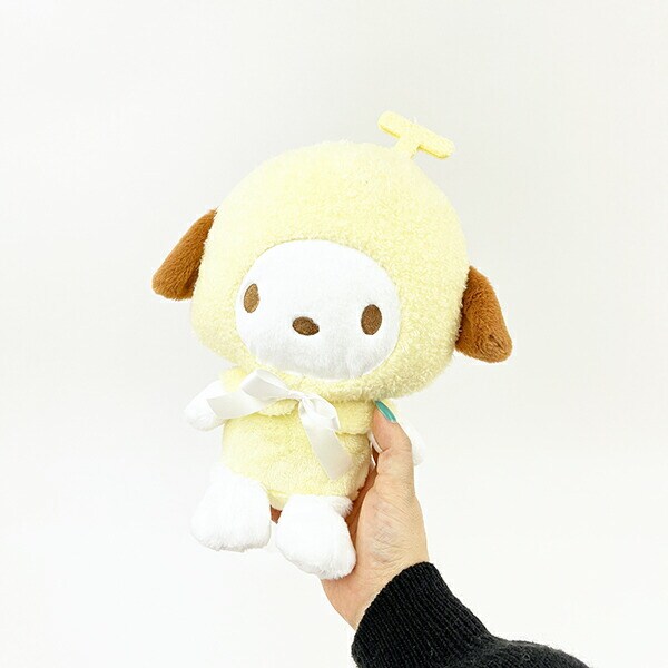 サンリオ ポチャッコ パステルフルーツケープ ぬいぐるみ S インテリア グリーン