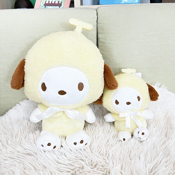 サンリオ ポチャッコ パステルフルーツケープ ぬいぐるみ S インテリア グリーン