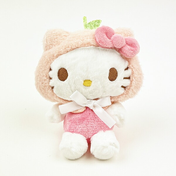 サンリオ ハローキティ パステルフルーツケープ マスコット ぬいぐるみ ピンク