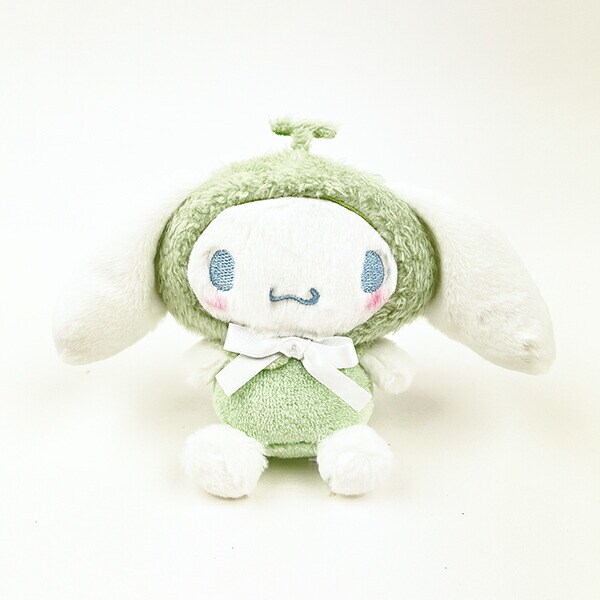 サンリオ シナモロール パステルフルーツケープ マスコット ぬいぐるみ グリーン