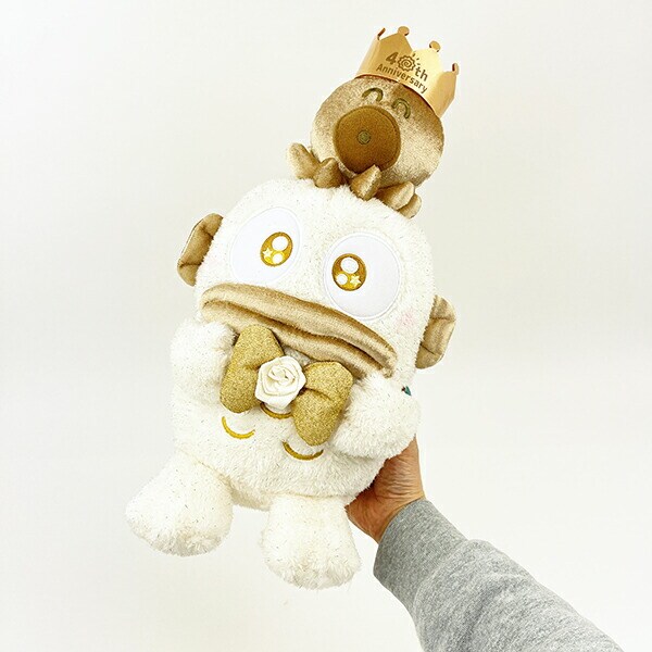 サンリオ ハンギョドン 40th 金ぴかバースデー ぬいぐるみ M 40周年