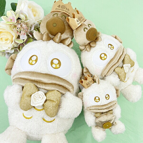 サンリオ ハンギョドン 40th 金ぴかバースデー ぬいぐるみ M 40周年