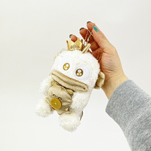 サンリオ ハンギョドン 40th 金ぴかバースデー マスコット ぬいぐるみ 40周年