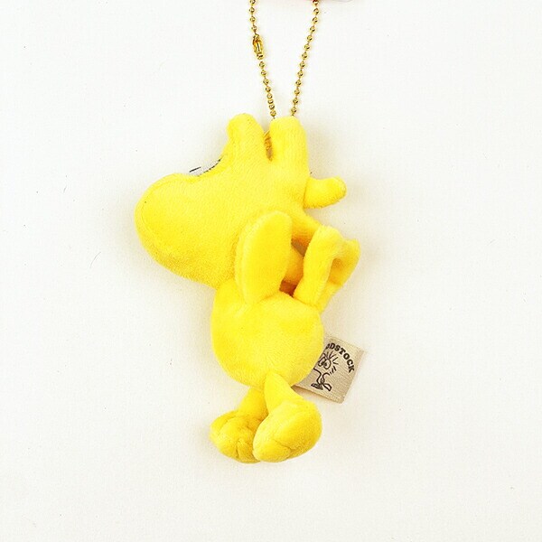 スヌーピー ウッドストック いろいろマスコット おどろき SNOOPY イエロー