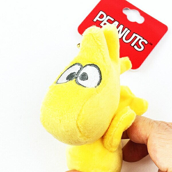 スヌーピー ウッドストック いろいろマスコット おどろき SNOOPY イエロー