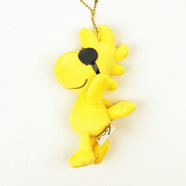 スヌーピー ウッドストック いろいろマスコット サングラス SNOOPY イエロー