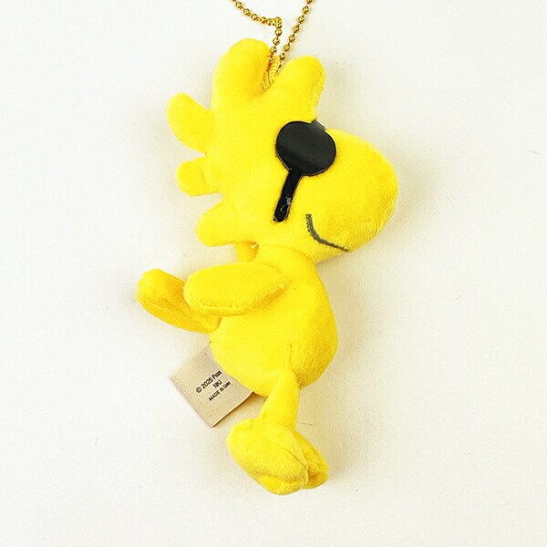 スヌーピー ウッドストック いろいろマスコット サングラス SNOOPY イエロー