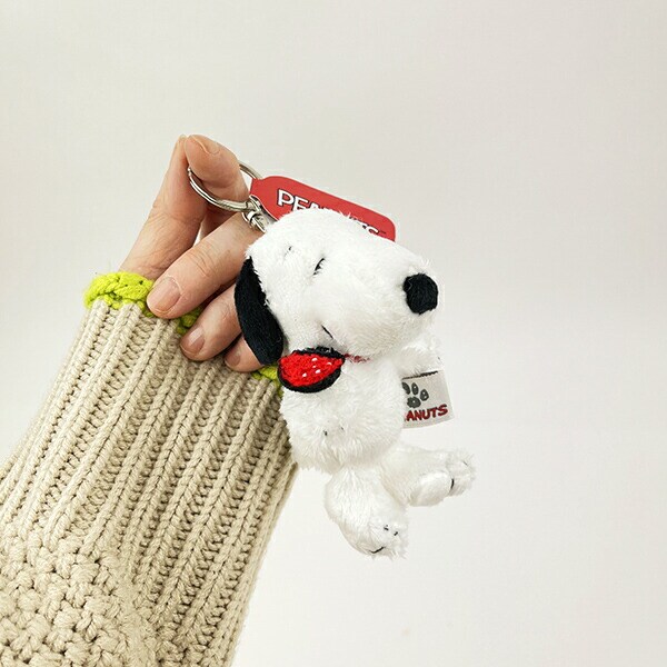 スヌーピー イチゴ プチふわマスコット ぬいぐるみ