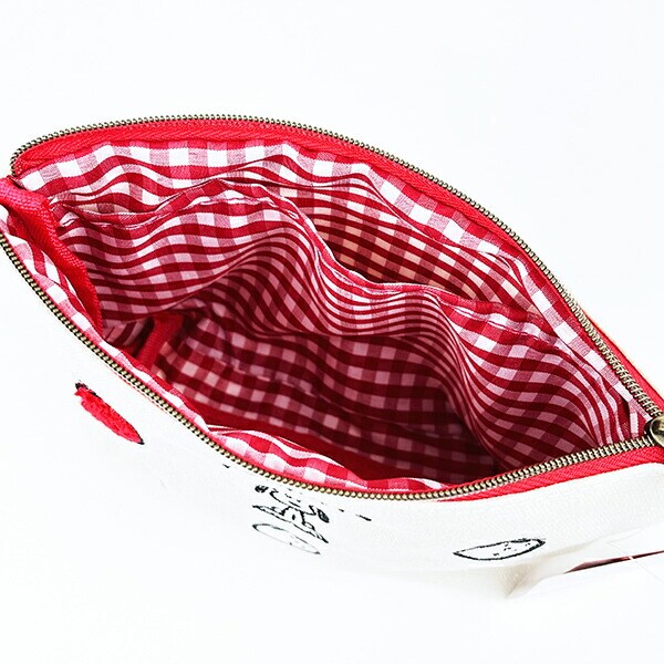 スヌーピー イチゴ 化粧ポーチ SNOOPY