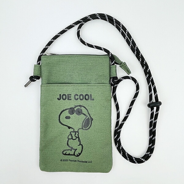 スヌーピー ファスナーサコッシュ ジョー・クール バッグ SNOOPY