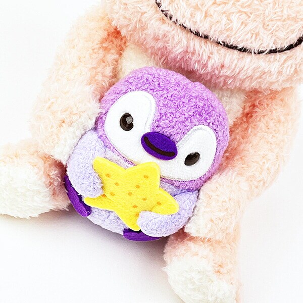 かえるのピクルス 海のおともだち ペア ぬいぐるみ S ピンク マスコット 人形