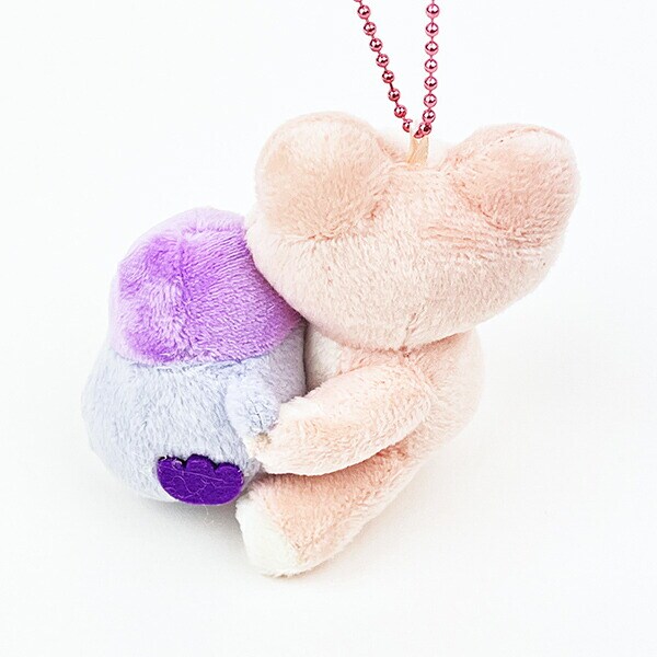 かえるのピクルス 海のおともだち ペア マスコット ピンク ぬいぐるみ ボールチェーン