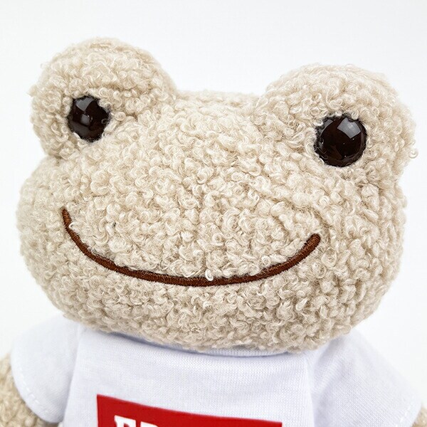 かえるのピクルス EDWIN×ピクルス Tシャツ ビーンドール ぬいぐるみ インテリア ホワイト