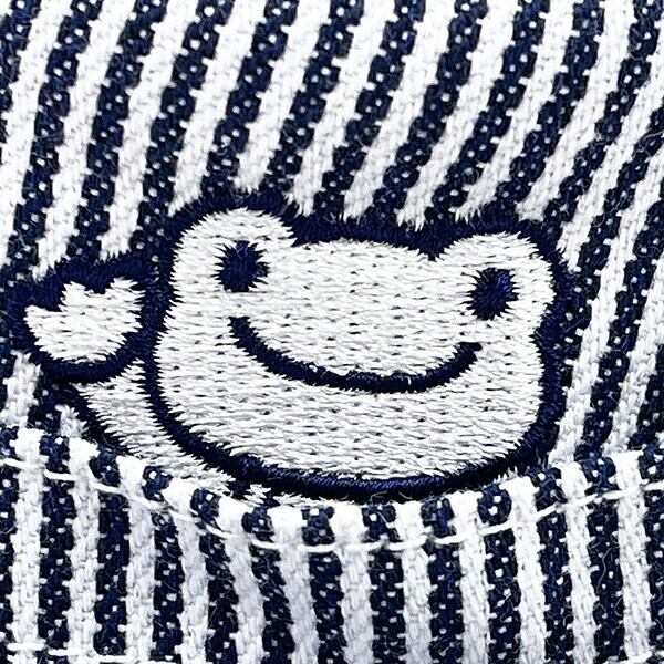 かえるのピクルス EDWIN×ピクルス ビーンドール用 ハット ヒッコリー