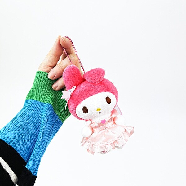 サンリオ マスコットコレクション マイメロディ エプロン ピンク ぬいぐるみ 平成レトロ