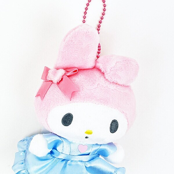 サンリオ マスコットコレクション マイメロディ エプロン ブルー ぬいぐるみ 平成レトロ