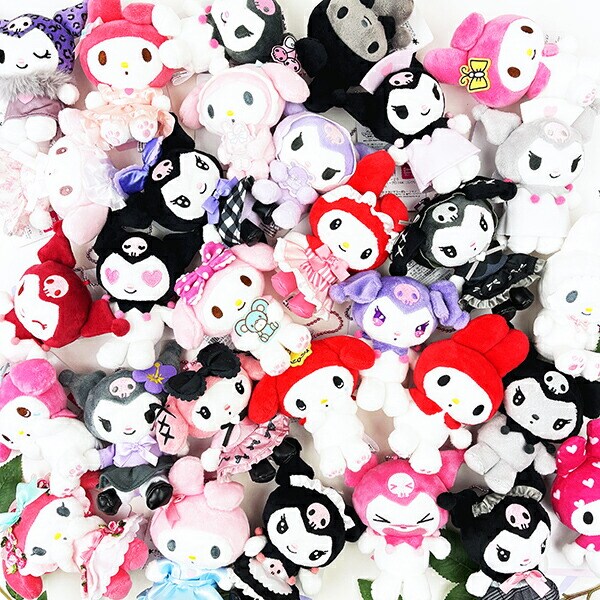 サンリオ マスコットコレクション マイメロディ ドットリボン ぬいぐるみ 平成レトロ