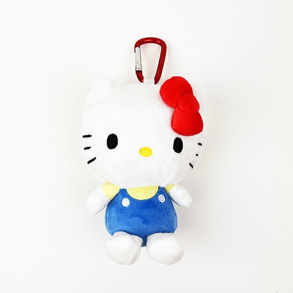 サンリオ ハローキティ ぬいぐるみエコバッグ スタンダード バッグ マスコット カラビナ付