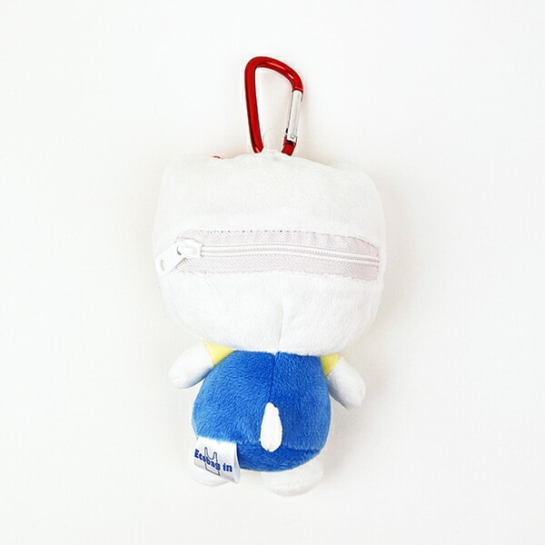 サンリオ ハローキティ ぬいぐるみエコバッグ スタンダード バッグ マスコット カラビナ付