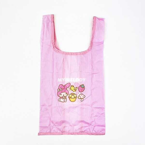 サンリオ マイメロディ ぬいぐるみエコバッグ スタンダード バッグ マスコット カラビナ付