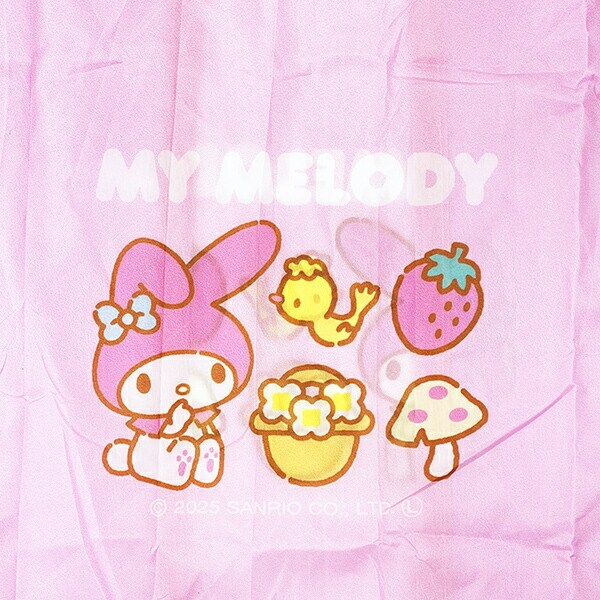 サンリオ マイメロディ ぬいぐるみエコバッグ スタンダード バッグ マスコット カラビナ付