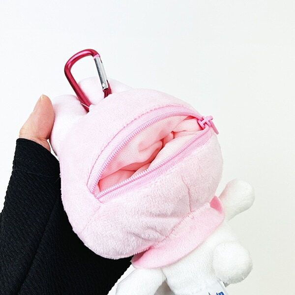 サンリオ マイメロディ ぬいぐるみエコバッグ スタンダード バッグ マスコット カラビナ付