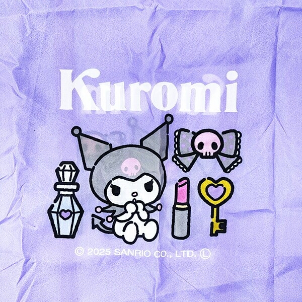 サンリオ クロミ ぬいぐるみエコバッグ スタンダード バッグ マスコット カラビナ付