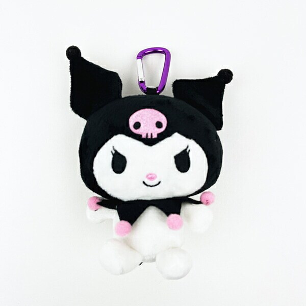 サンリオ クロミ ぬいぐるみエコバッグ スタンダード バッグ マスコット カラビナ付