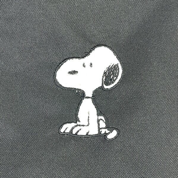 スヌーピー ミニ ボトルインショルダー 座り ショルダーバッグ かばん ブラック SNOOPY